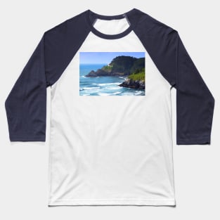 Heceta Head Lighthouse, Oregon Coast Baseball T-Shirt